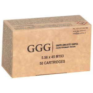 GGG .223 Rem 55gr FMJ (M193)